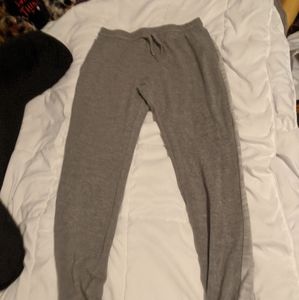 Grey sweatpants